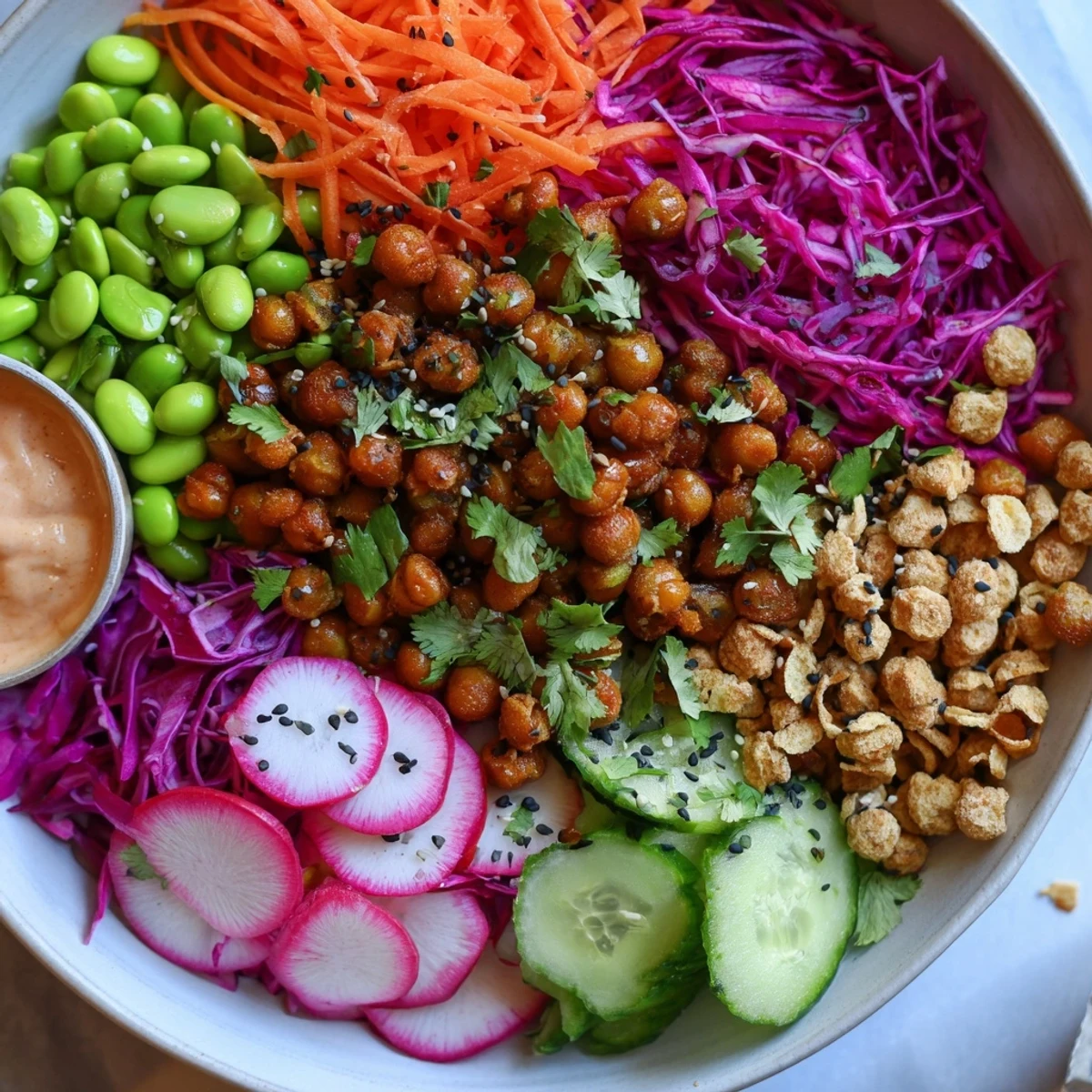 Delight in these ASMR Crunch Snack Bowls, bursting with crispy textures and colors.  