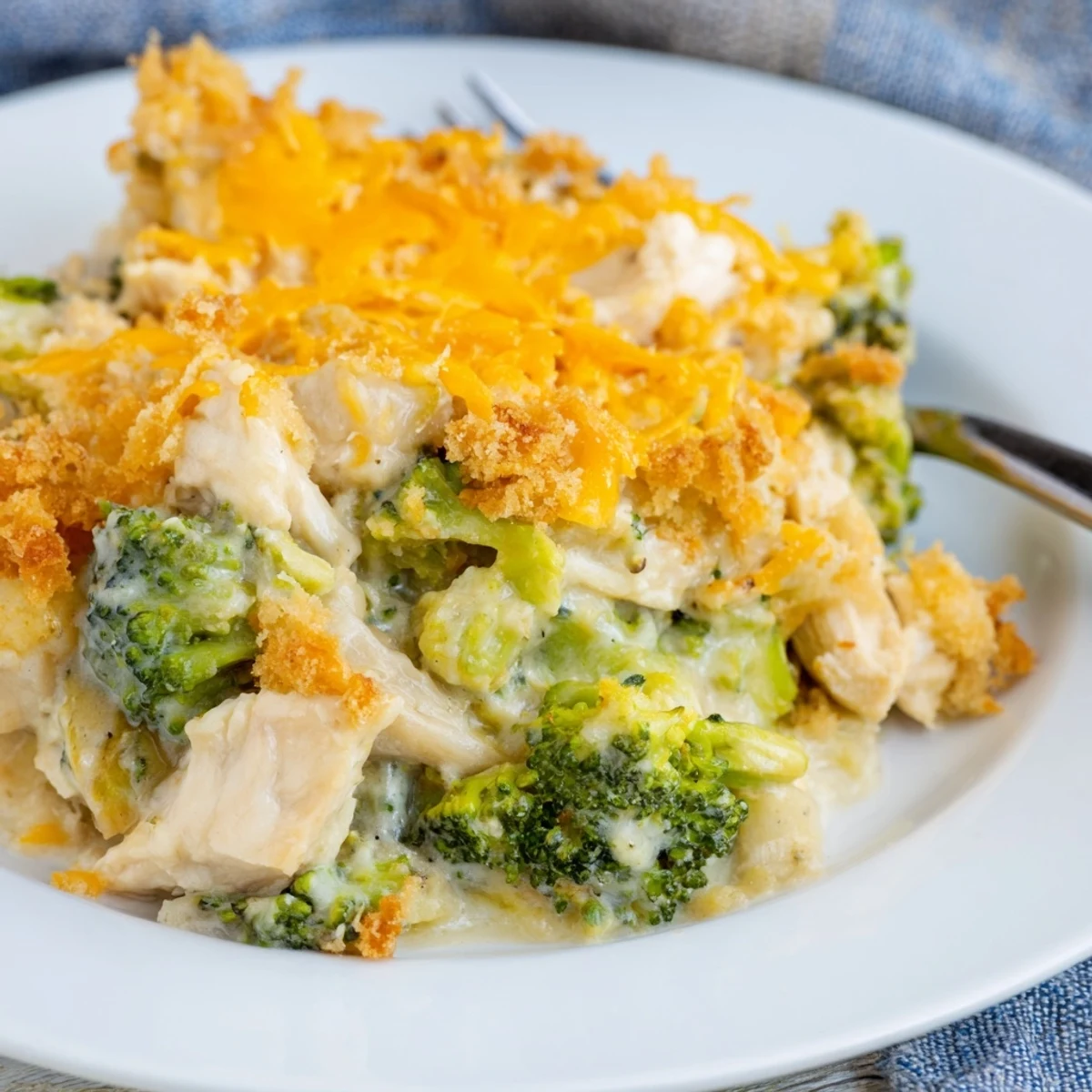 Chicken Broccoli Cheddar Bake
