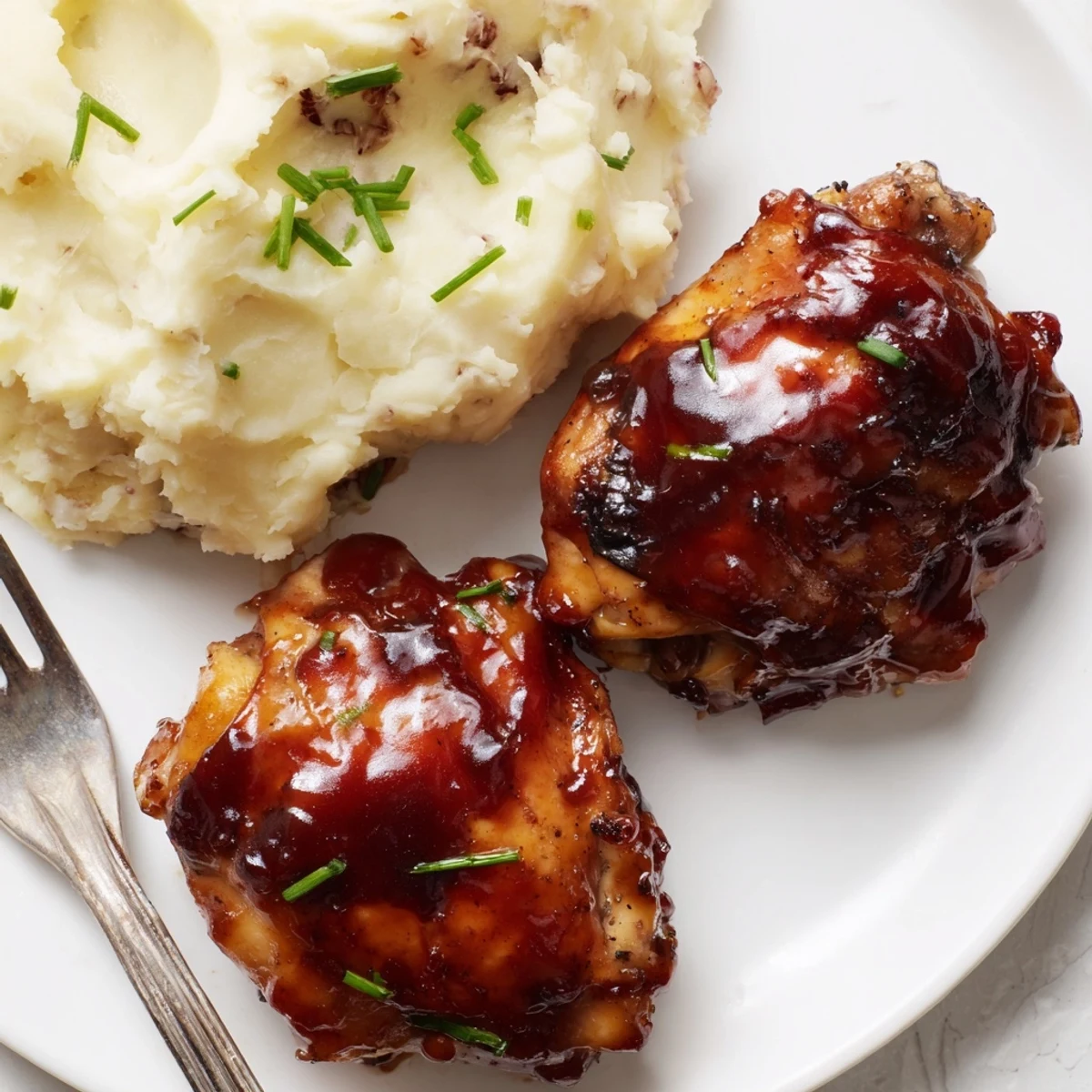 Honey BBQ Chicken Thighs