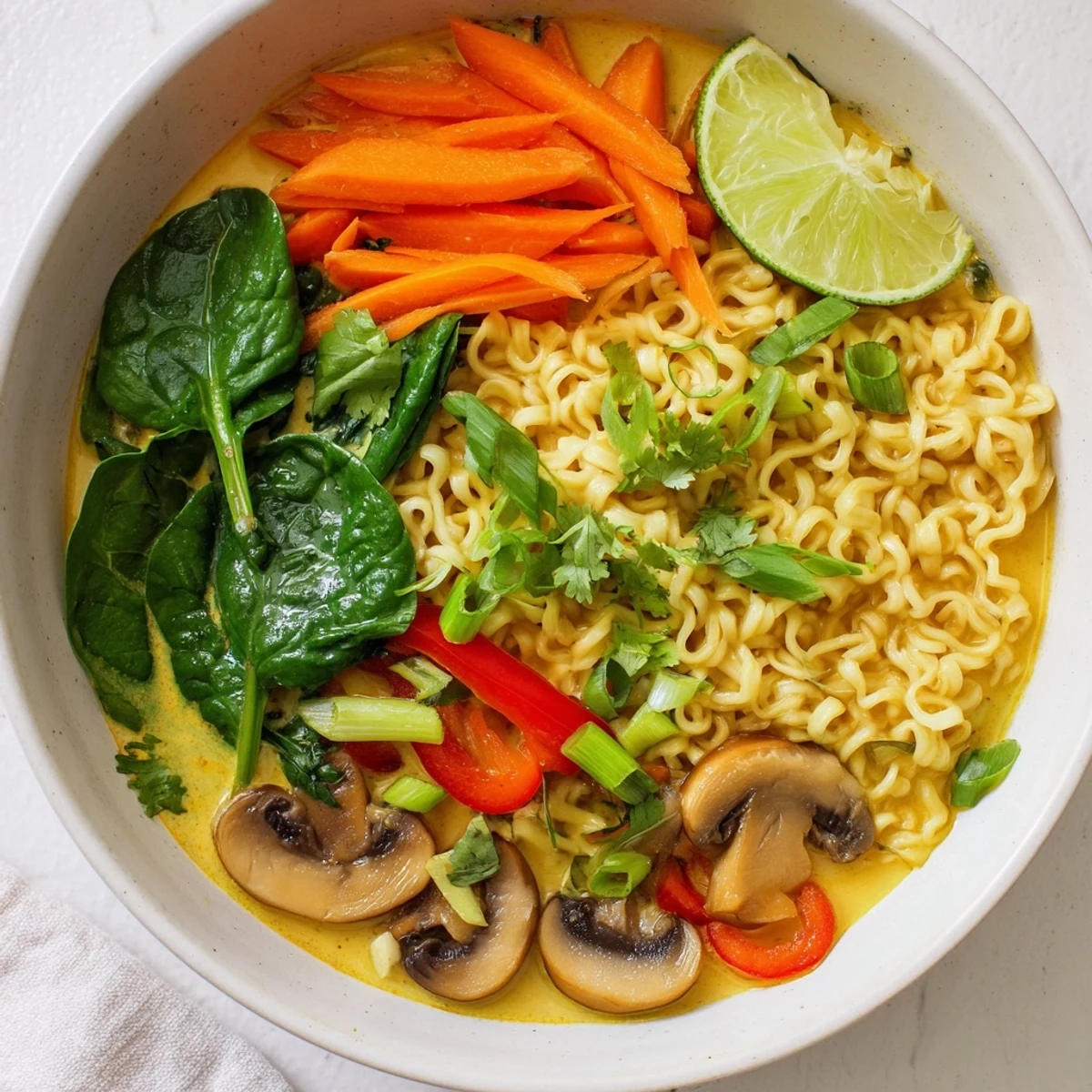 Curry Coconut Ramen Bowl