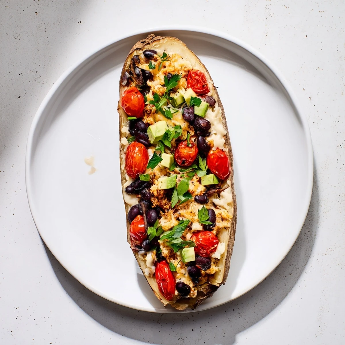Loaded Baked Sweet Potatoes