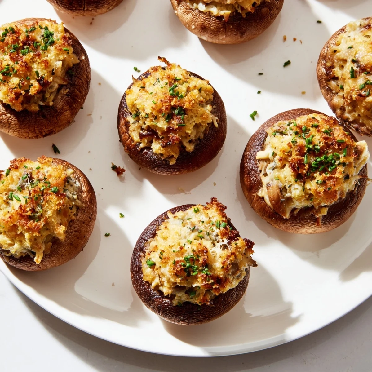 Warm and delightful, these Enchanted Forest Mushroom Nibbles are a perfect party appetizer with herbs.