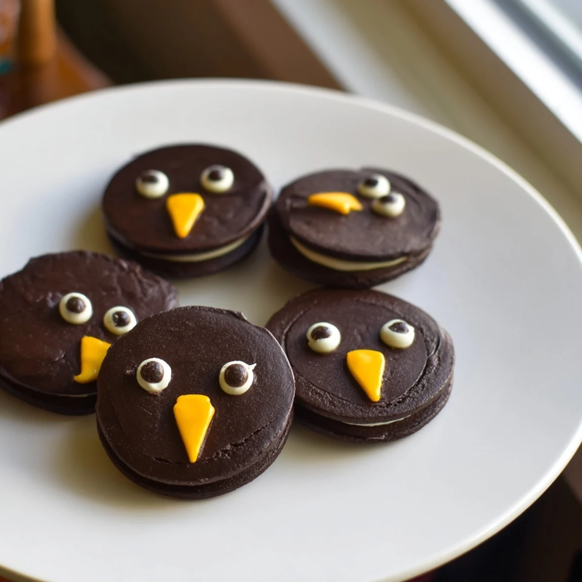 This Hoot Hoot Owl Treat Tray bursts with a festive assortment of crunchy cookies, fruity skewers, and chocolate bark.