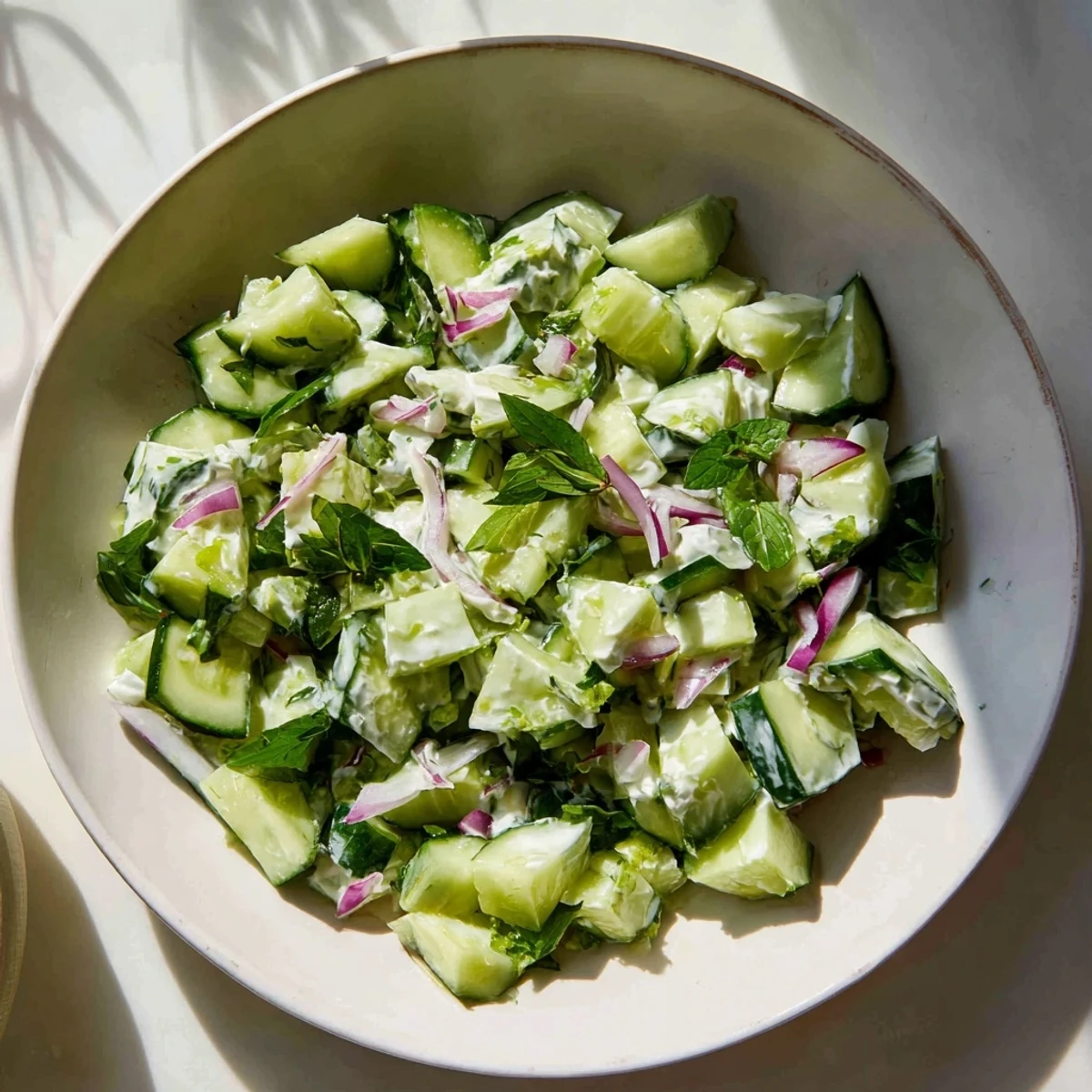 Cucumber Greek Yogurt Salad