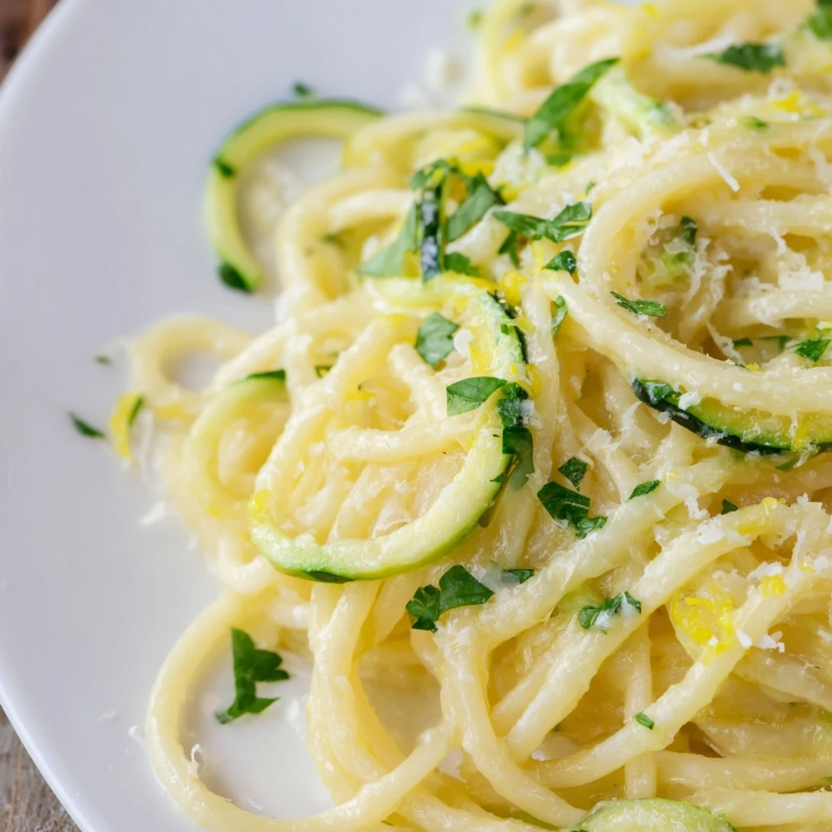 Lemon Zucchini Pasta