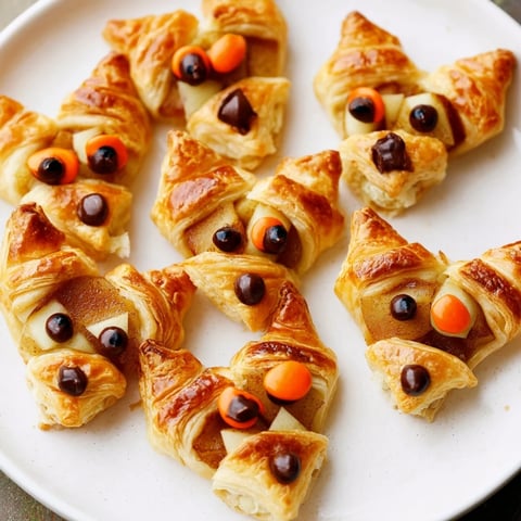 Golden-brown Autumn Harvest Fox-Shaped Bites, sweet and spiced, perfect for sharing at a fall picnic.