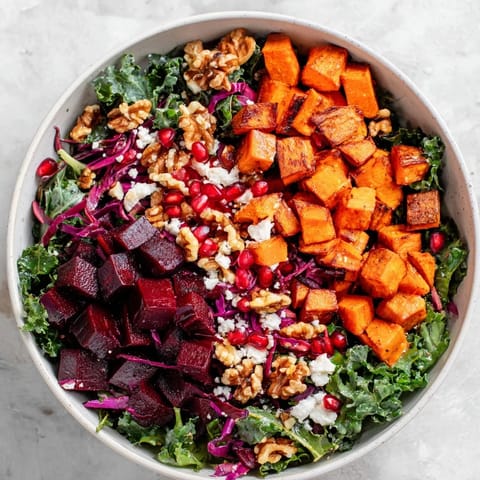 Vibrant colors abound in this delicious Hot Girl Winter Salad, ready to satisfy any craving.