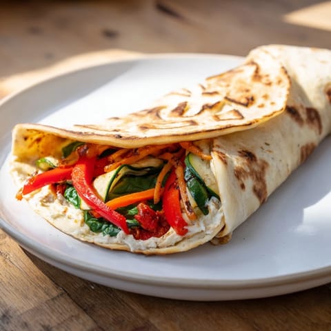 Snowflake Hummus Roasted Veggie