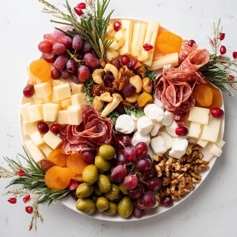 Holiday Wreath Cheese Platter