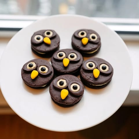 Enjoy the sweet, visual fun of the Hoot Hoot Owl-Themed Treat Tray, perfect for parties and gatherings.