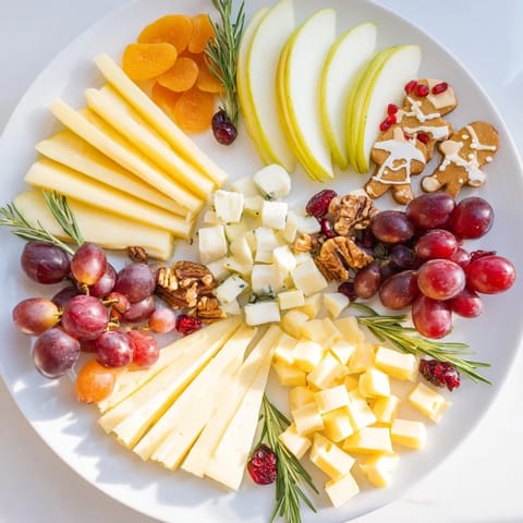 Winter Wonderland Snack Board