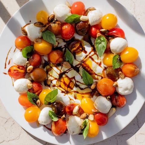 Cherry Tomato Basil Ring