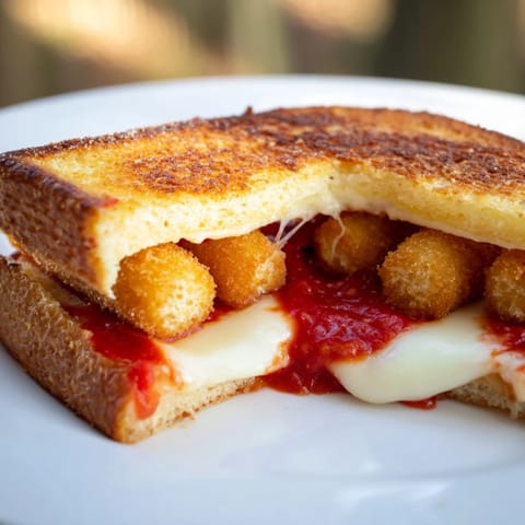 Mozzarella Stick Grilled Cheese