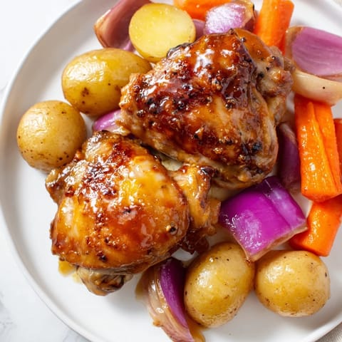 Maple Dijon Chicken Thighs