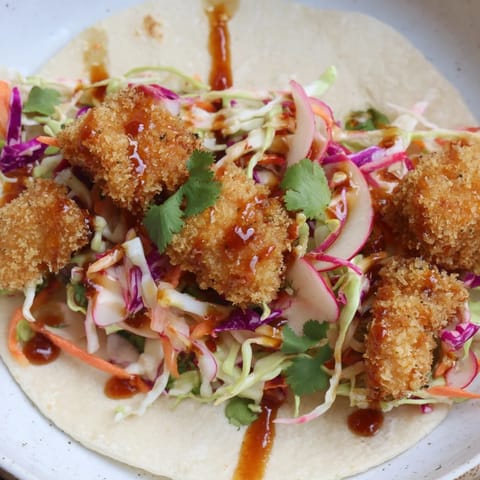 Hot Honey Chicken Tacos