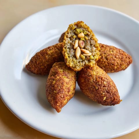 Lebanese Kibbeh Spiced Meat