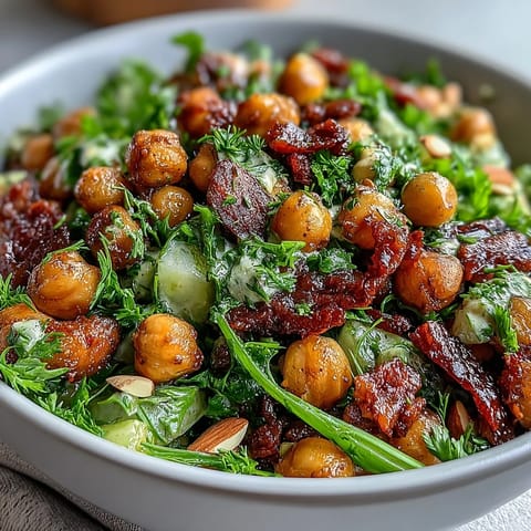 Crunchy Celery Chickpea Salad