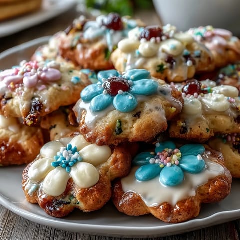 Baby in Bloom Sugar Cookies